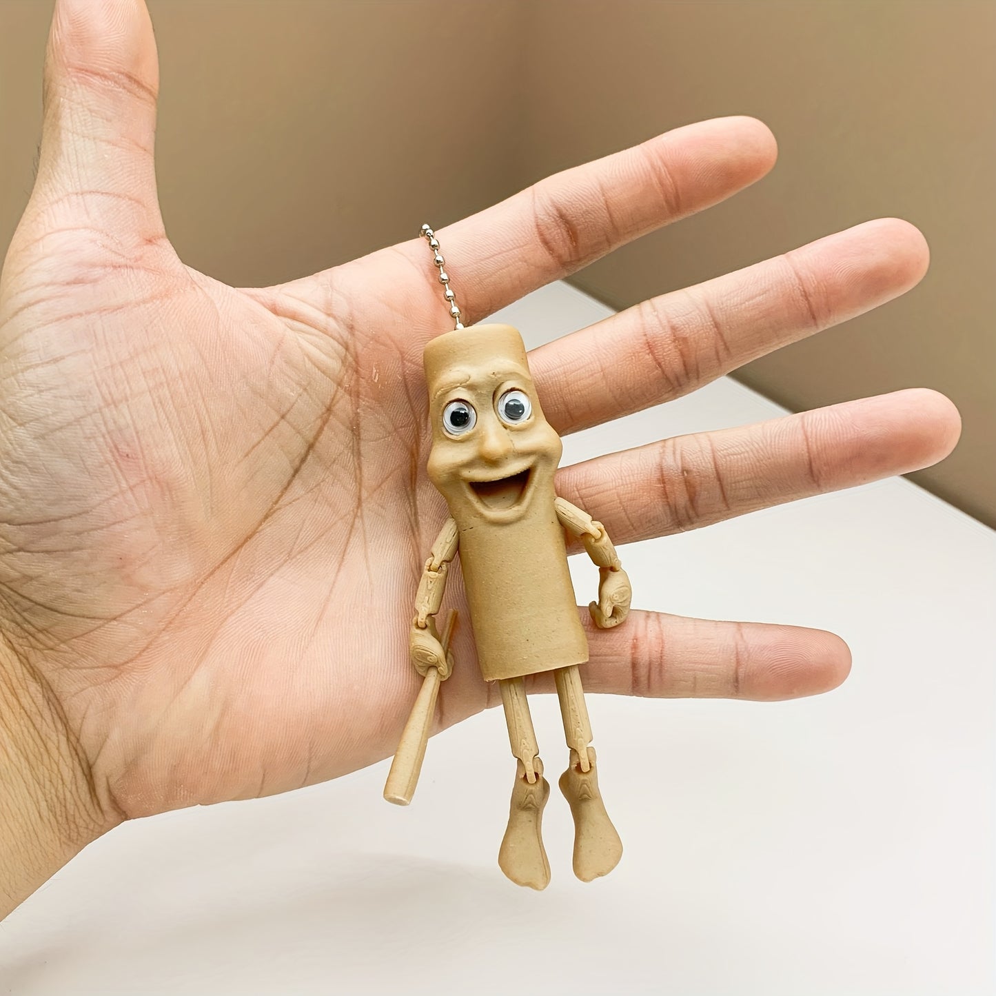3D Printed Articulated Barrel Doll