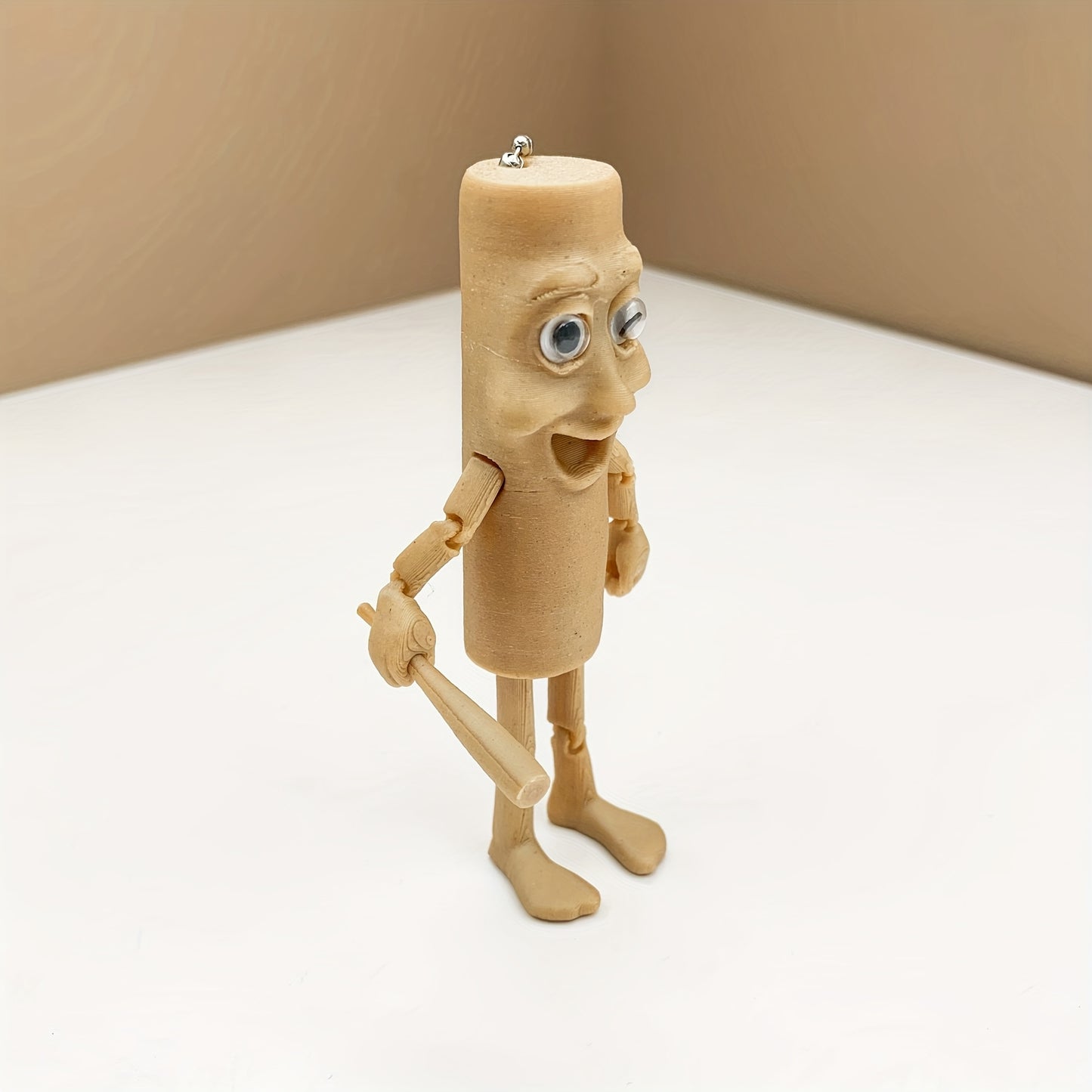 3D Printed Articulated Barrel Doll