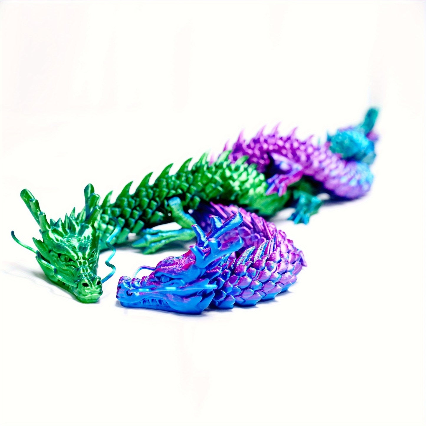 3D Printed Chinese Mythical Dragon Figures