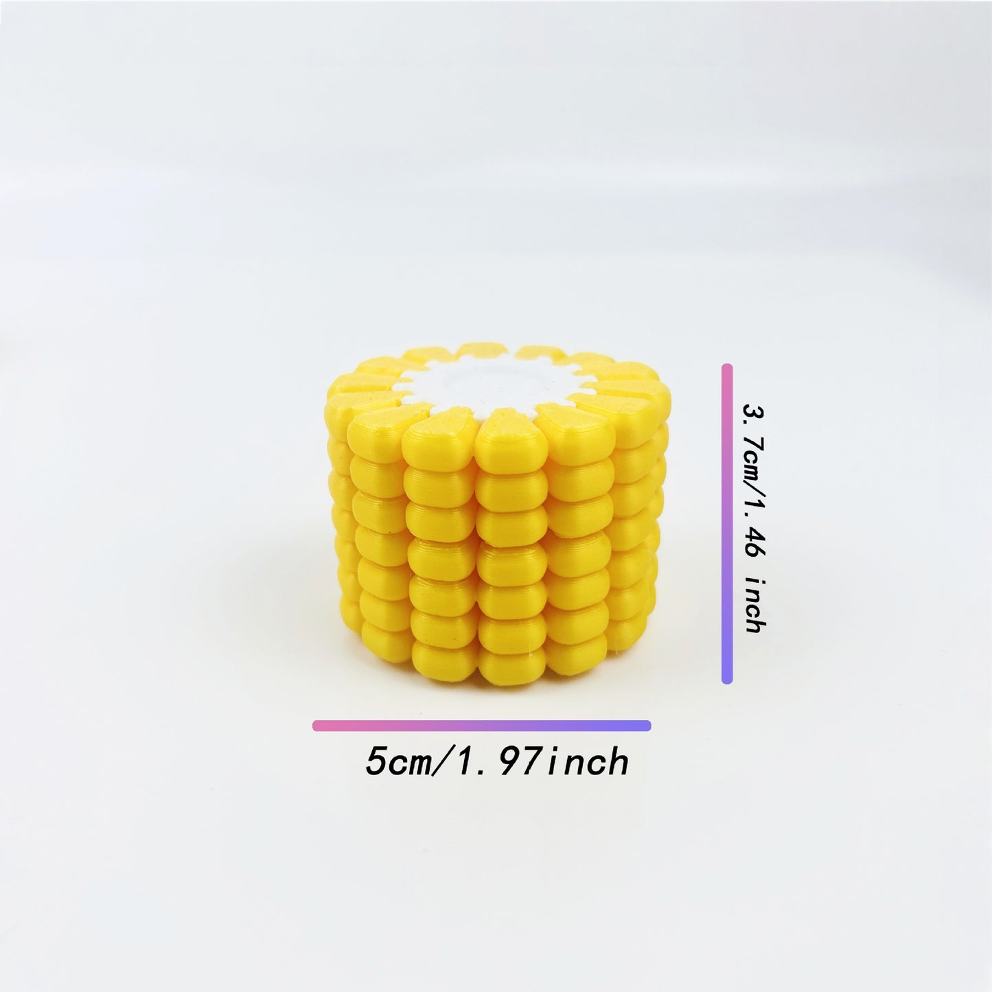 3D Printed Corn Puzzle Ornaments