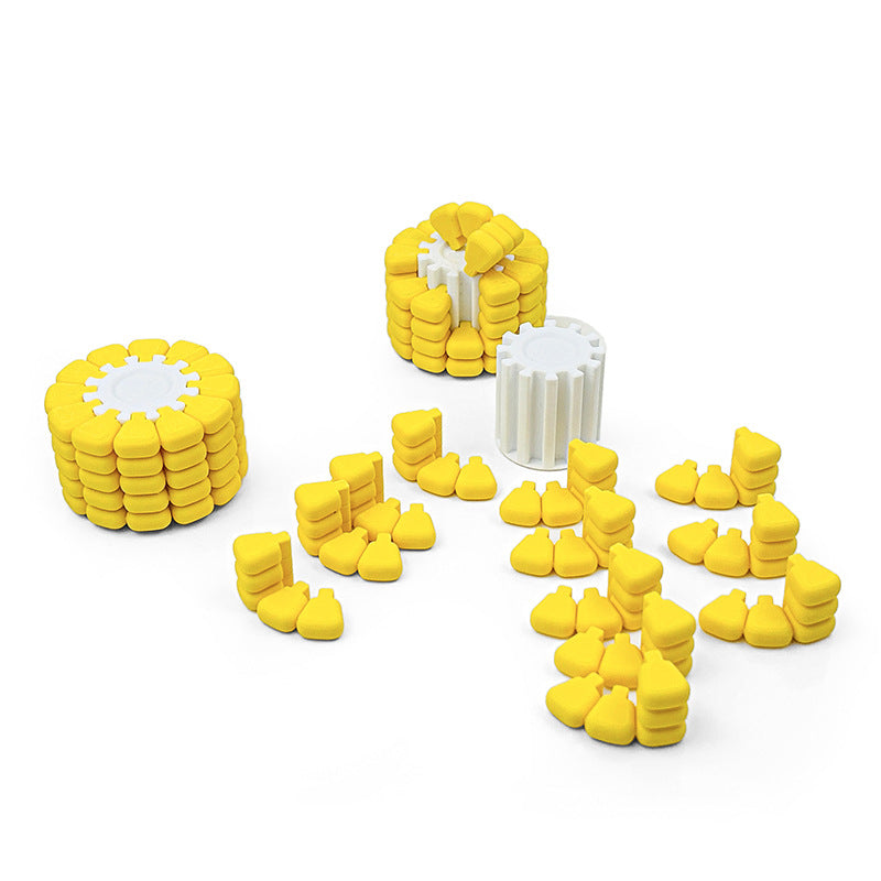 3D Printed Corn Puzzle Ornaments