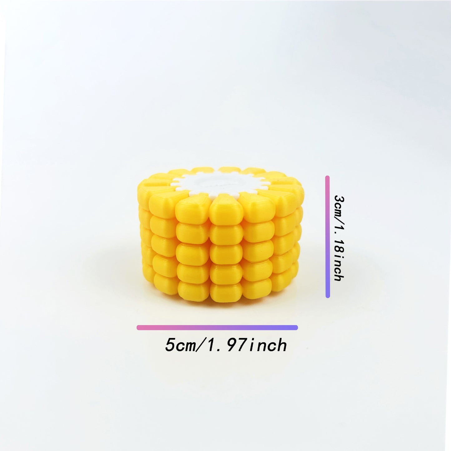 3D Printed Corn Puzzle Ornaments