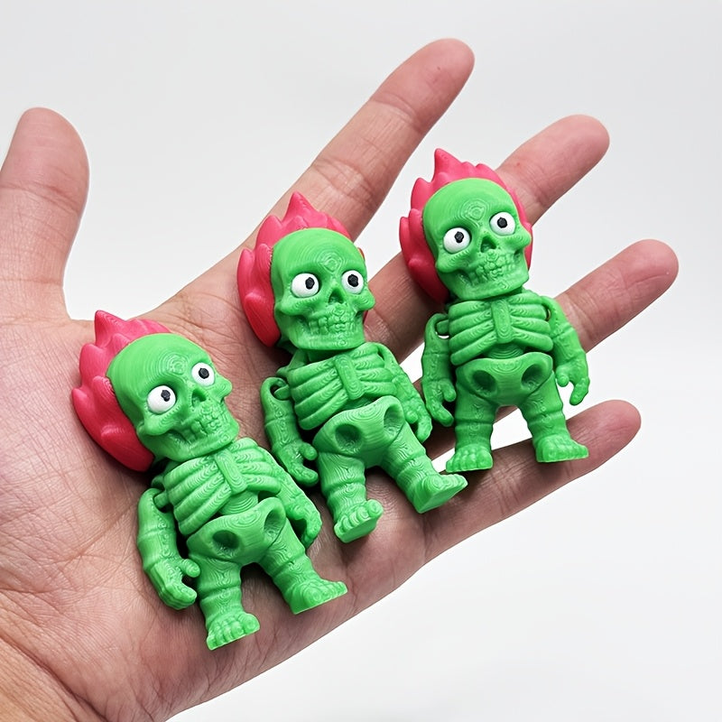 3D Printed Creative Skeleton Car Decorations