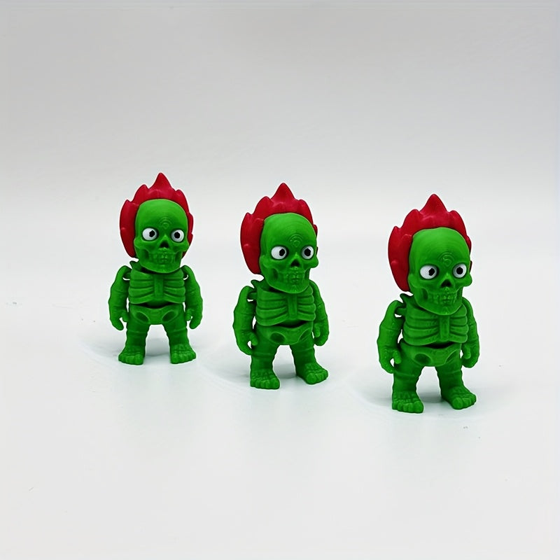 3D Printed Creative Skeleton Car Decorations