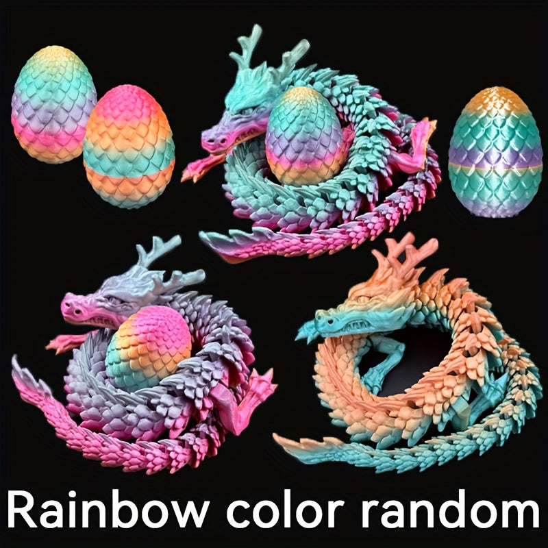 3D Printed Dragon And Egg
