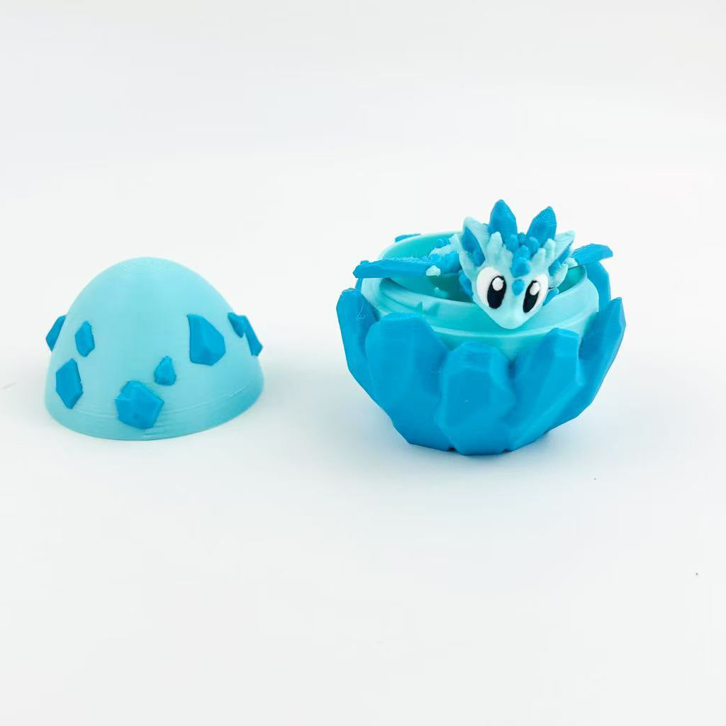 3D Printed Ice Dragon Eggs