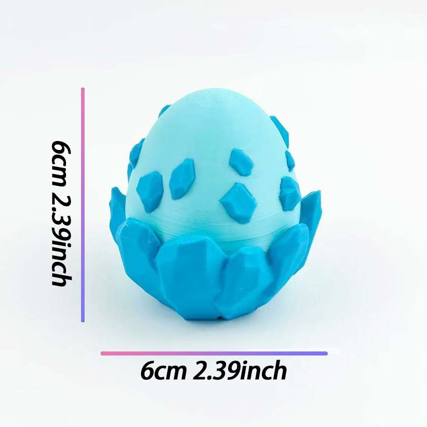 3D Printed Ice Dragon Eggs