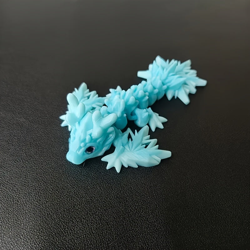 3D Printed Ice Dragon Statue