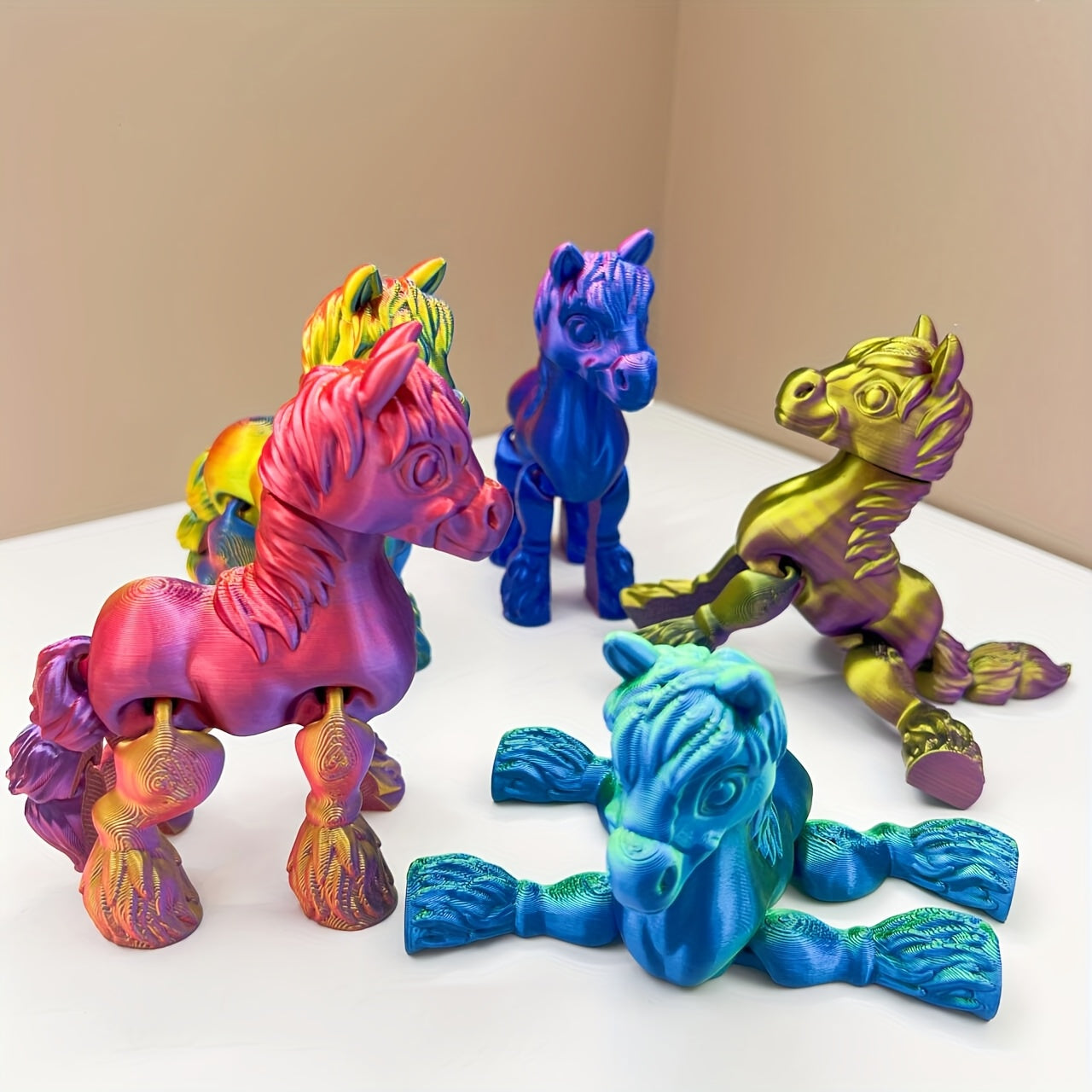 3D Printed Miniature Mustang Statue