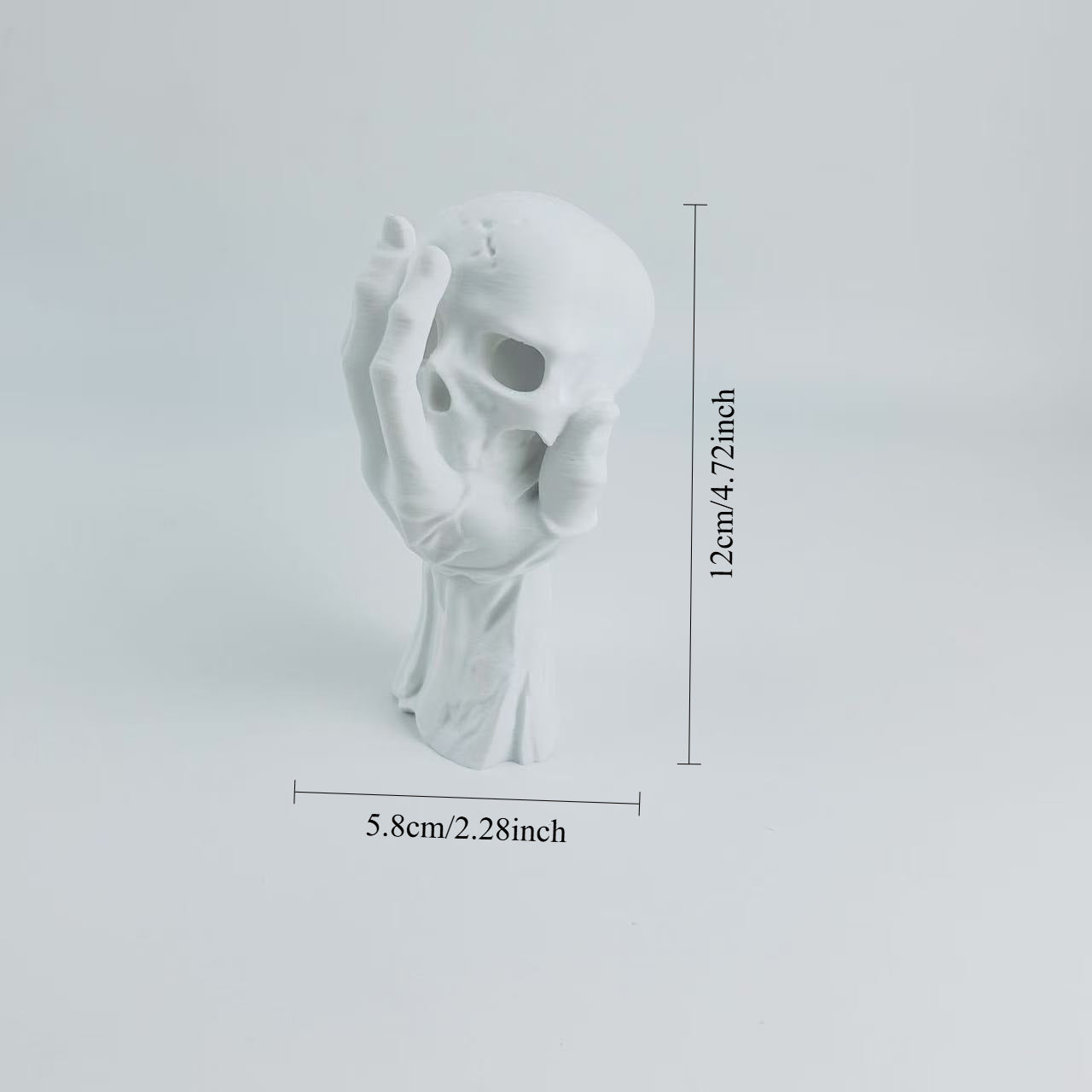 3D Printed Skull Ornament