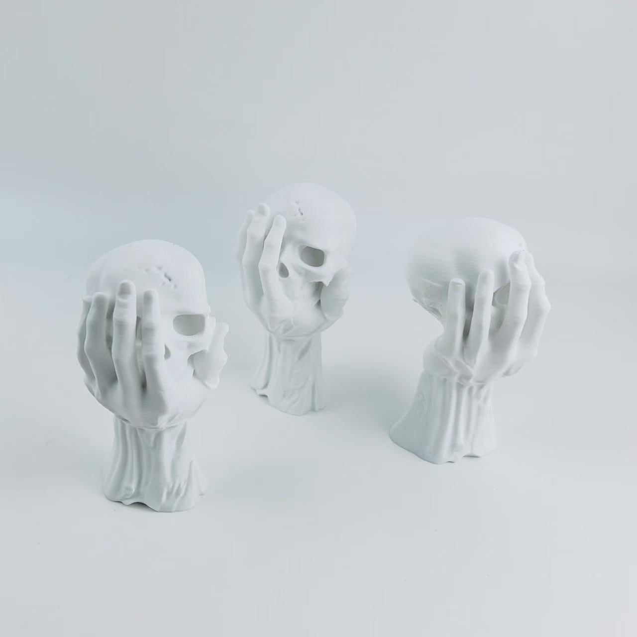 3D Printed Skull Ornament