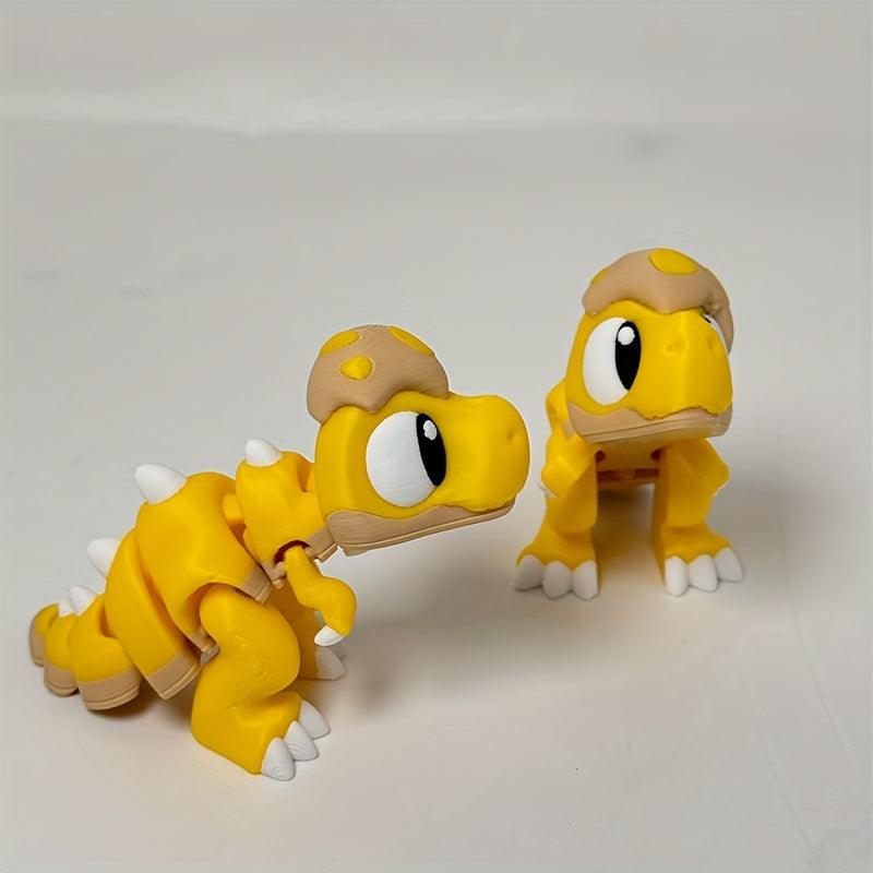 Charming 3D Printed Dinosaur Statues