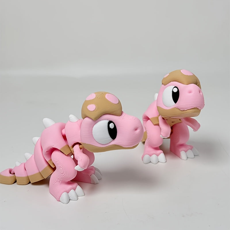 Charming 3D Printed Dinosaur Statues