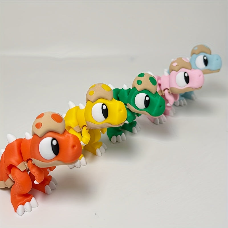 Charming 3D Printed Dinosaur Statues