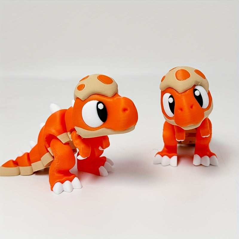Charming 3D Printed Dinosaur Statues