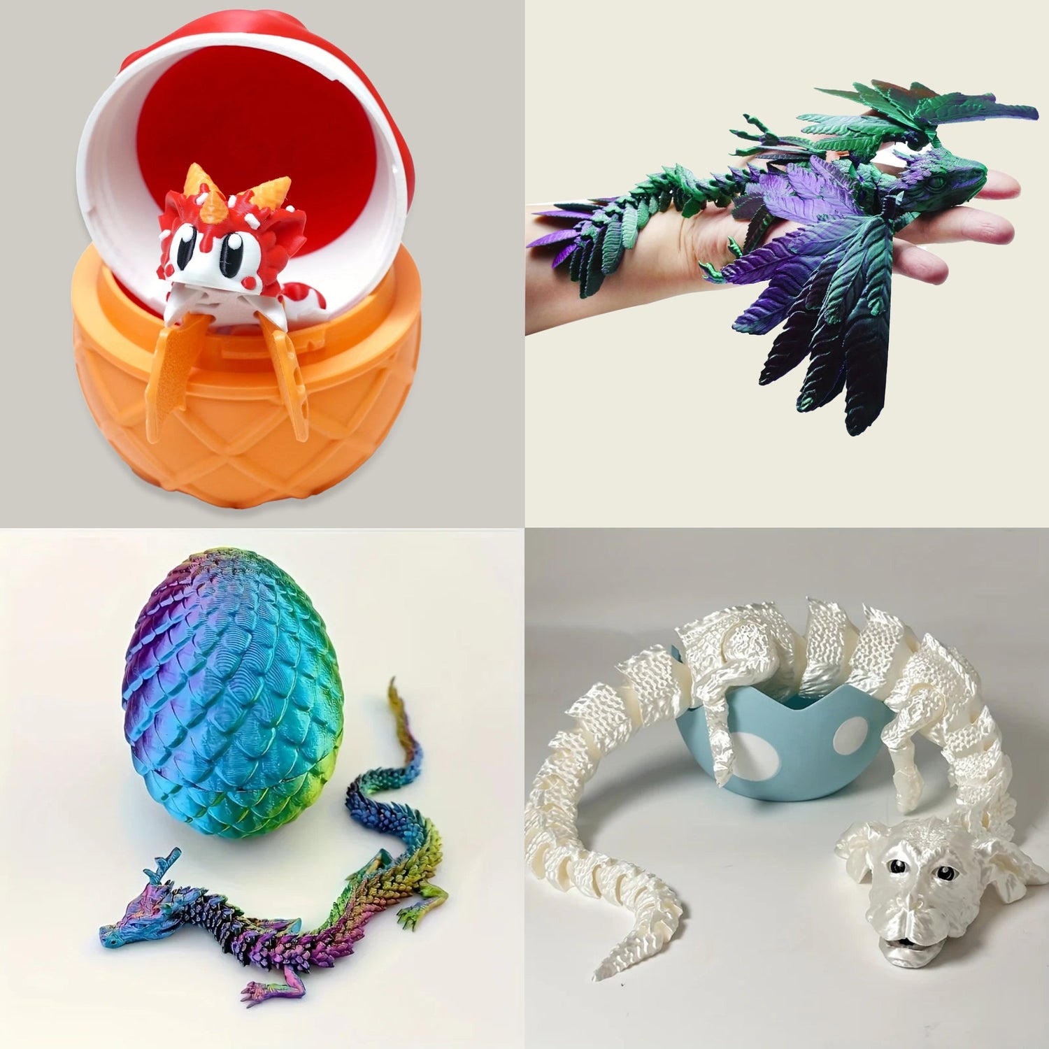 3D Printed Dragons