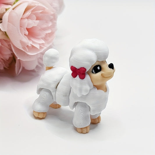 1pc Cute 3D Printed Sheep Figurine
