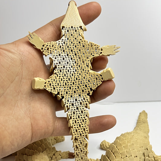 3D Printed Armadillo Statue