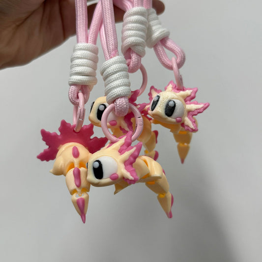 3D Printed Baby Fish Keychain