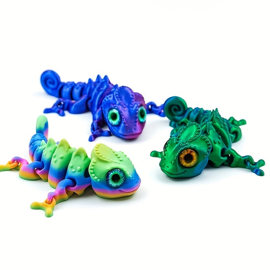 3D Printed Chameleon Hatchlings