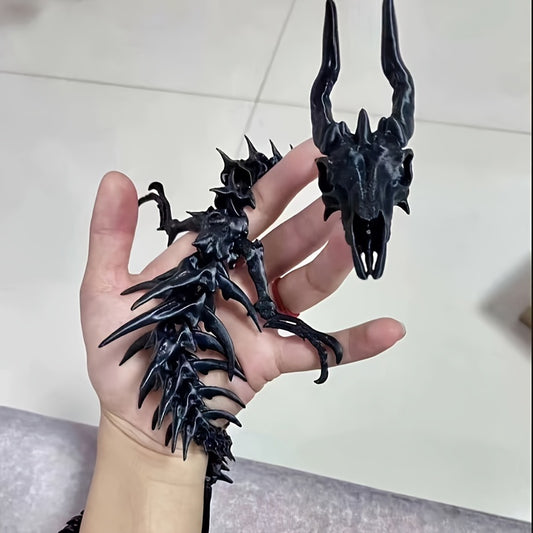 3D Printed Chinese Dragon Skull