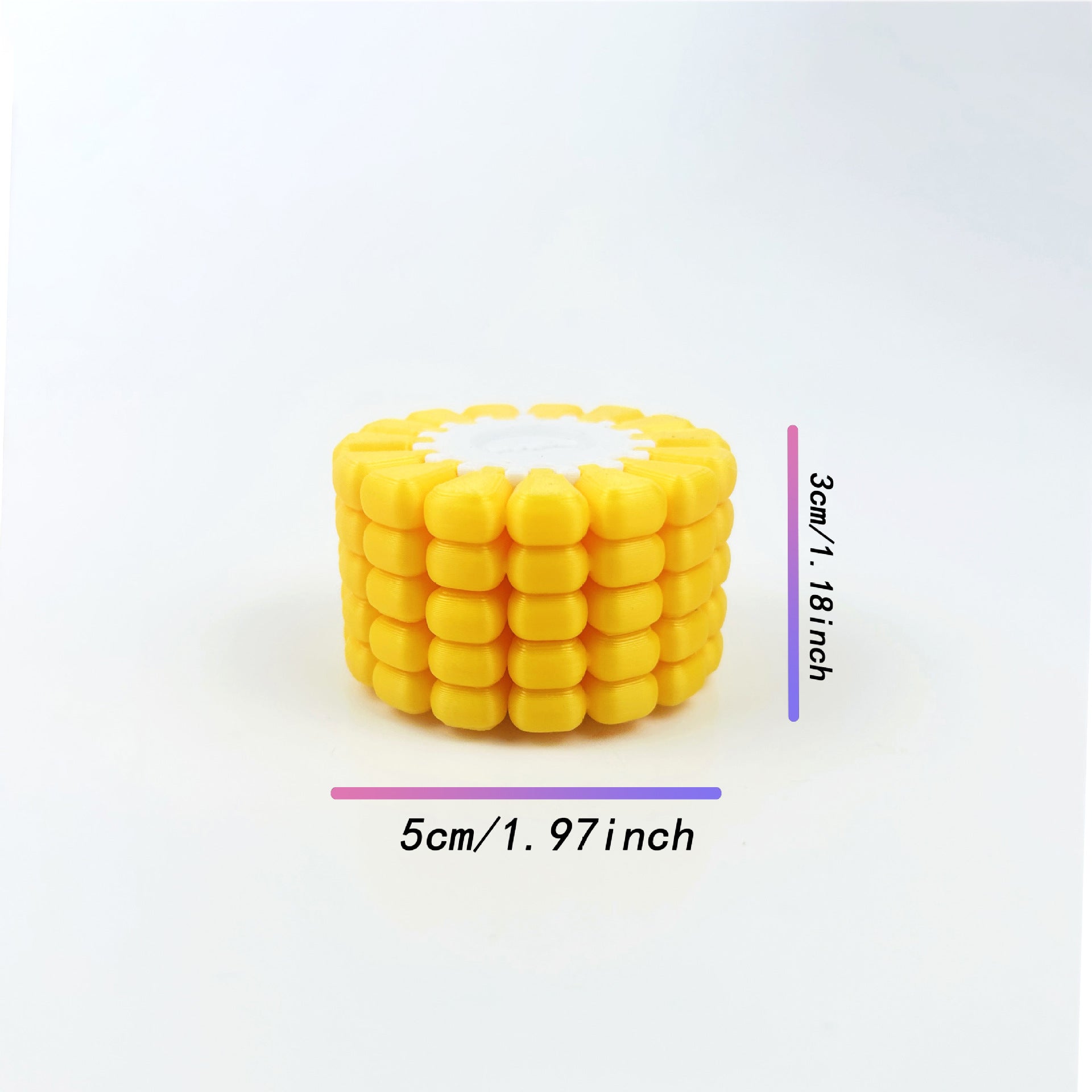3D Printed Corn Puzzle Ornaments