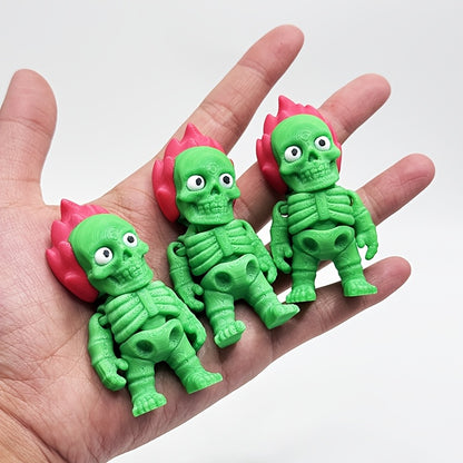 3D Printed Creative Skeleton Car Decorations
