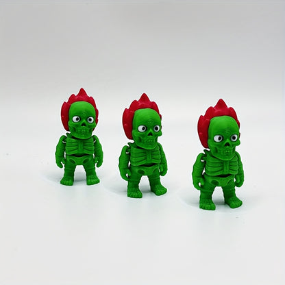 3D Printed Creative Skeleton Car Decorations