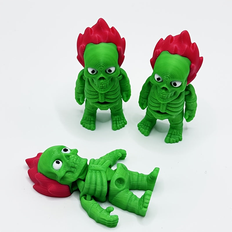 3D Printed Creative Skeleton Car Decorations