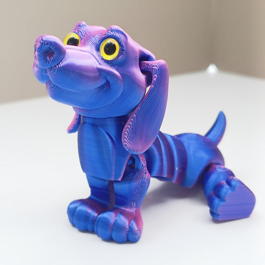 3D Printed Dachshund Dog Statue