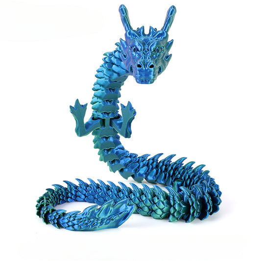 3D Printed Dragon Model