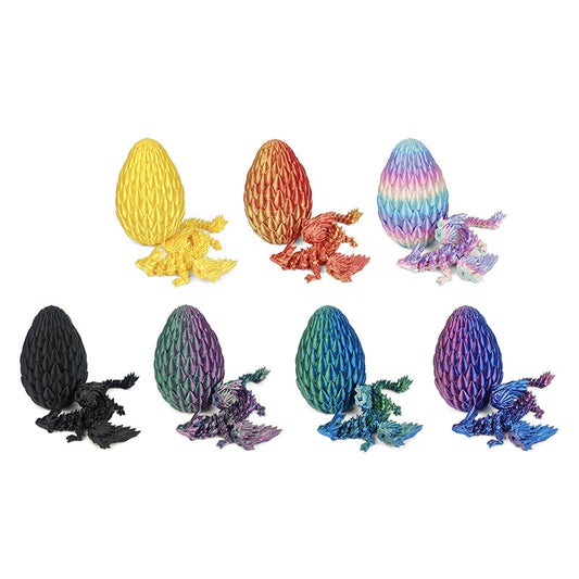 3D Printed Dragon Scale Egg Ornament