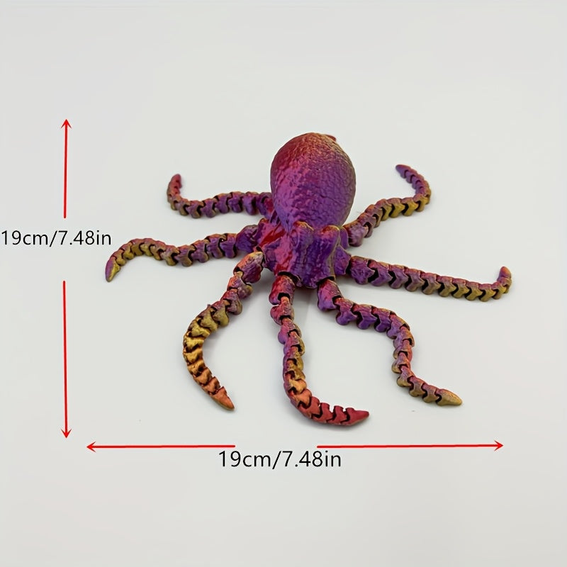 3D Printed Gradient Octopus