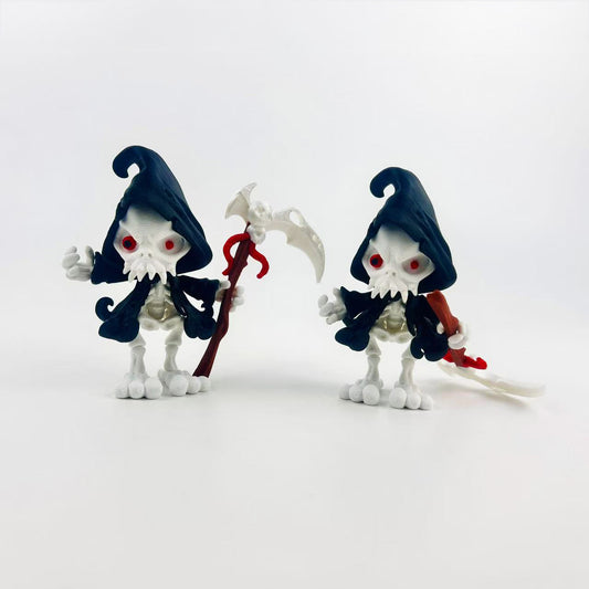 3D Printed Grim Reaper Figurines