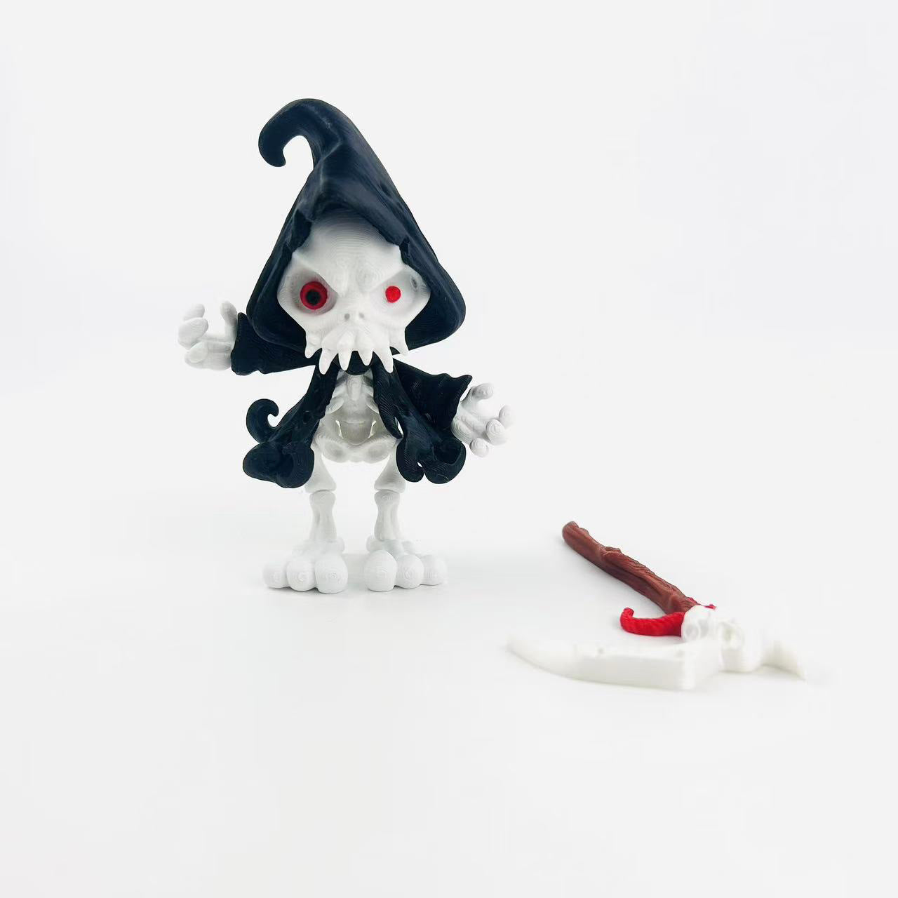 3D Printed Grim Reaper Figurines