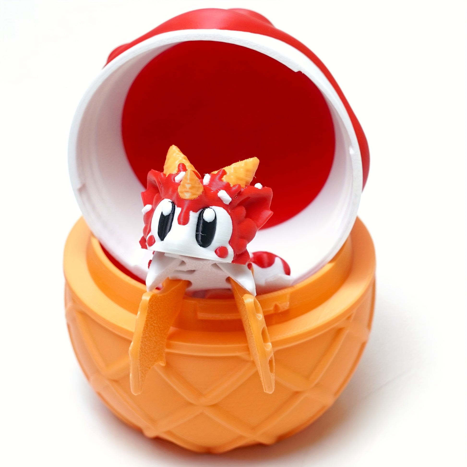 3D Printed Ice Cream Egg