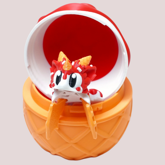 3D Printed Ice Cream Egg
