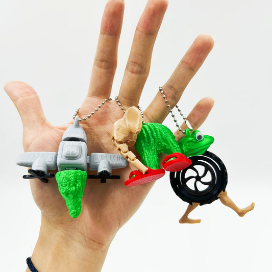 3D Printed Keychain Non-Electric Decorative Artwork