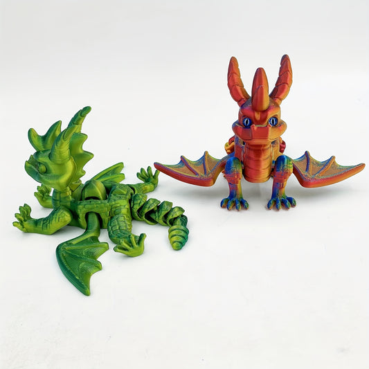 3D Printed Laser Gradient Flying Dragon Model