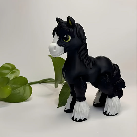 3D Printed Lifelike Horse Statue