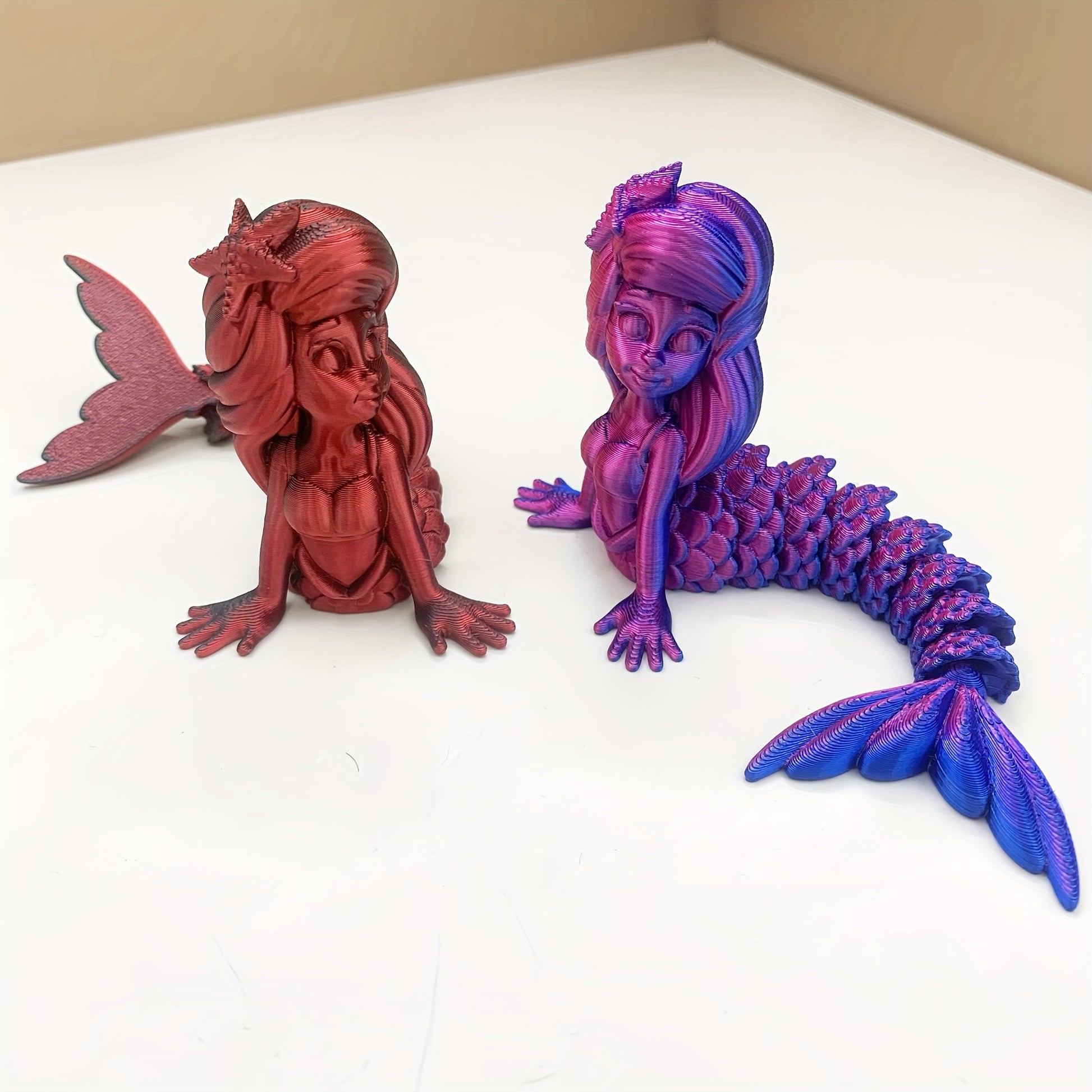 3D Printed Mermaid Sculptures