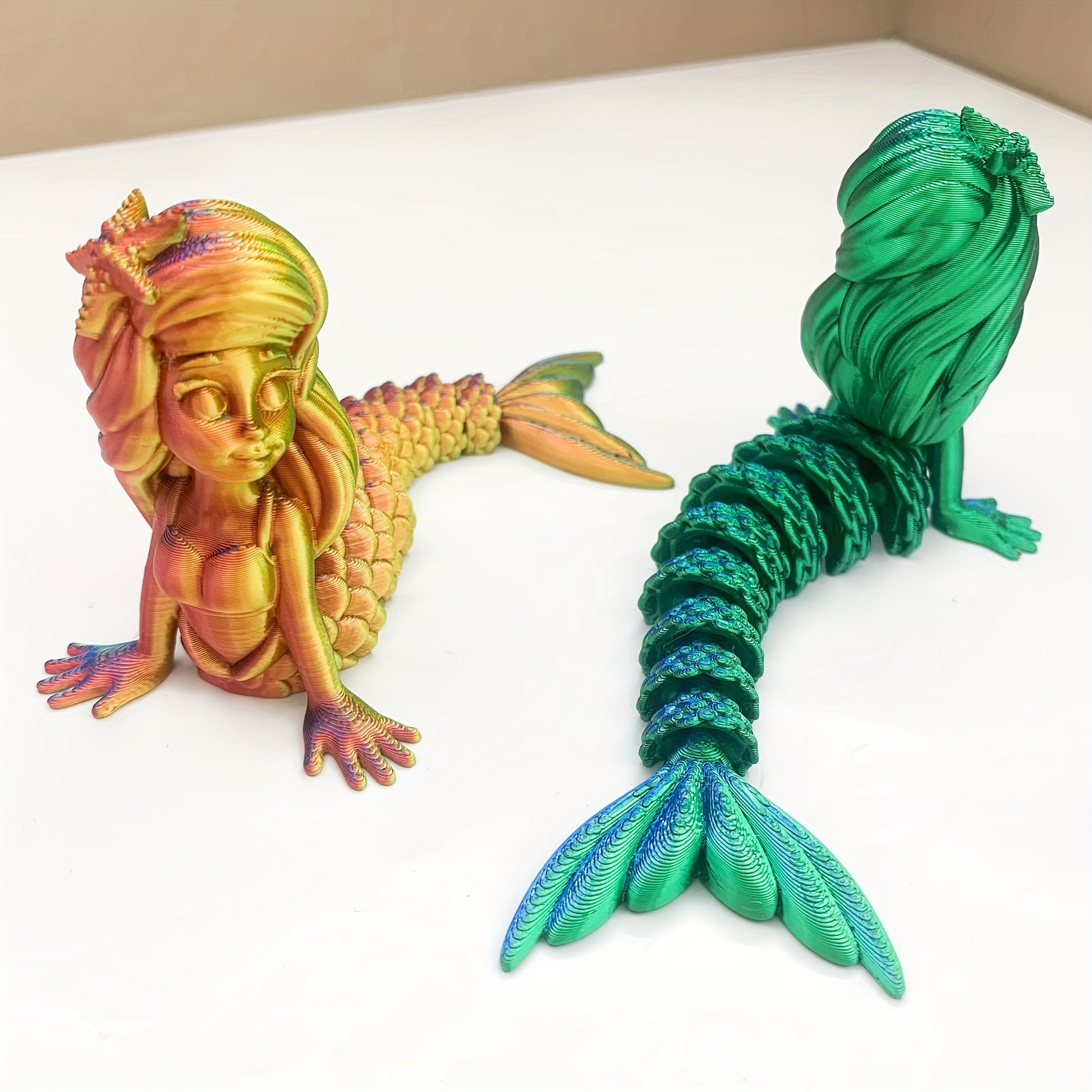 3D Printed Mermaid Sculptures