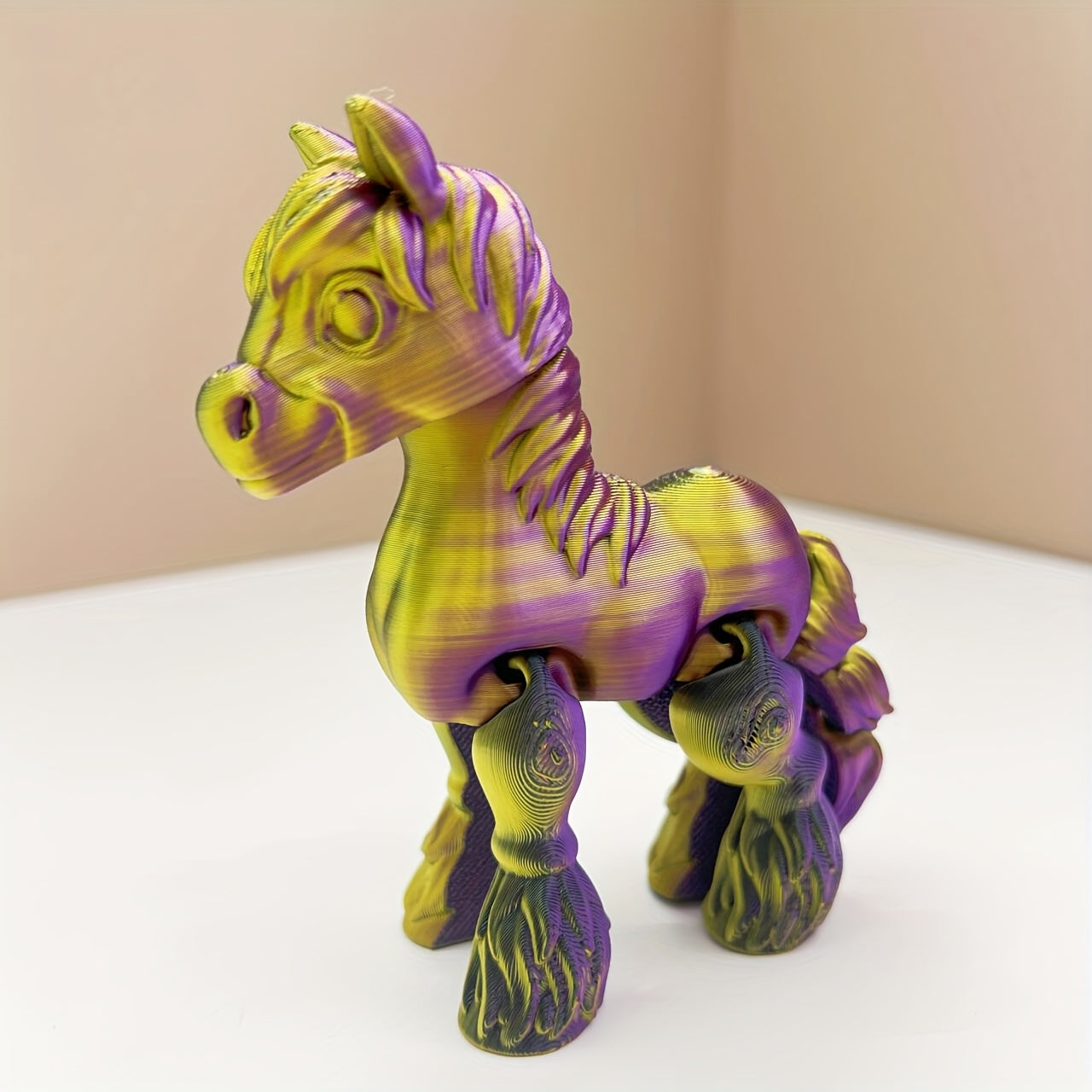 3D Printed Miniature Mustang Statue