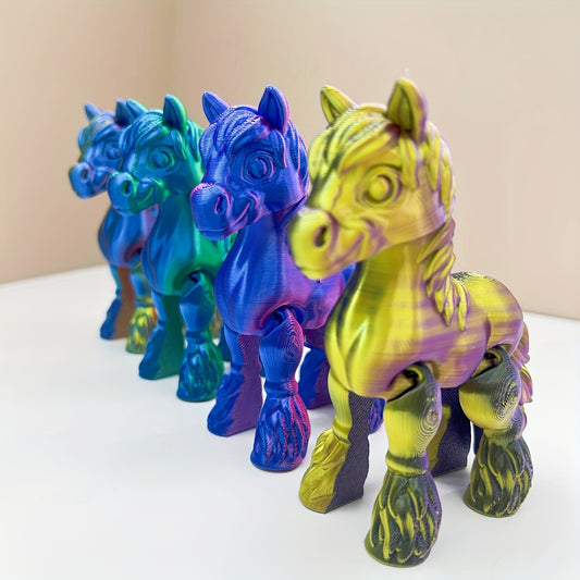 3D Printed Miniature Mustang Statue