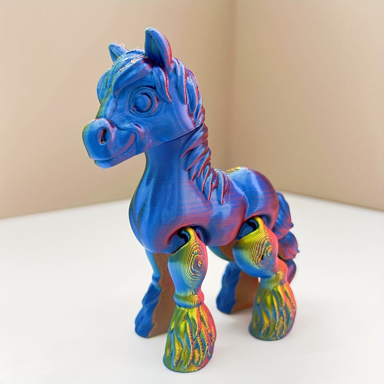 3D Printed Miniature Mustang Statue