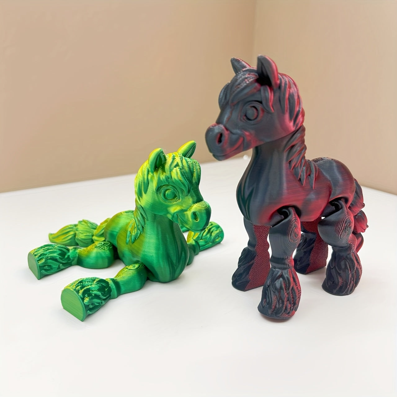3D Printed Miniature Mustang Statue
