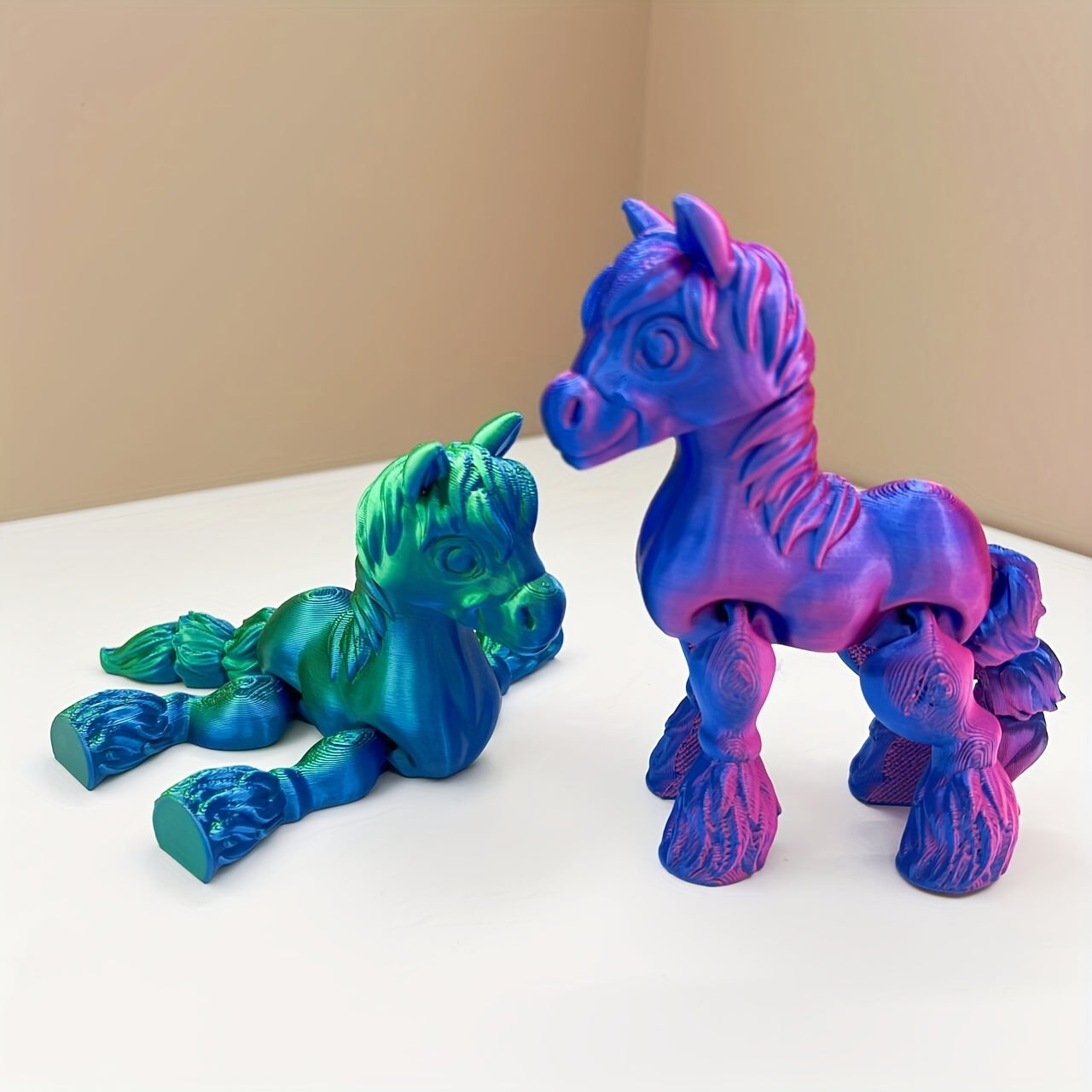 3D Printed Miniature Mustang Statue