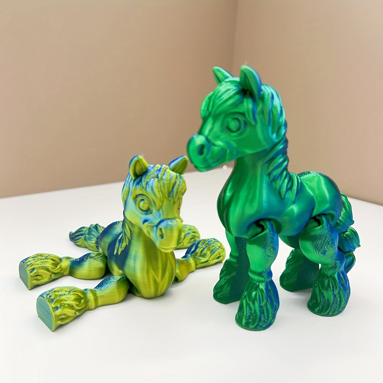 3D Printed Miniature Mustang Statue