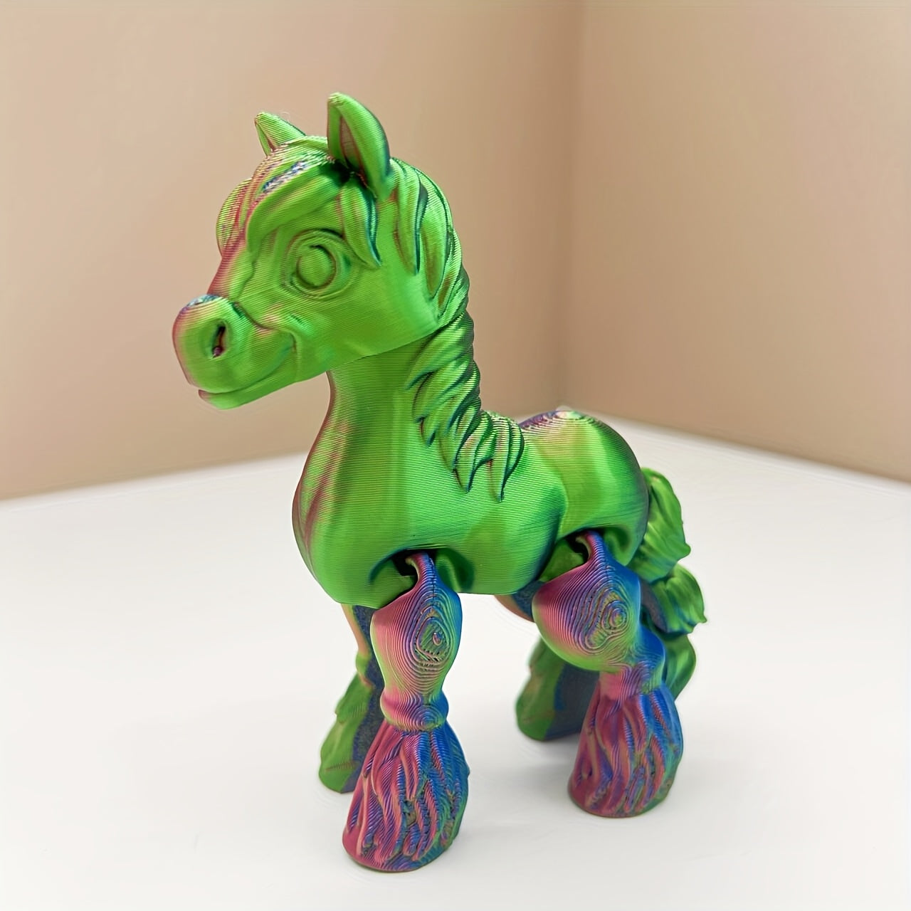 3D Printed Miniature Mustang Statue