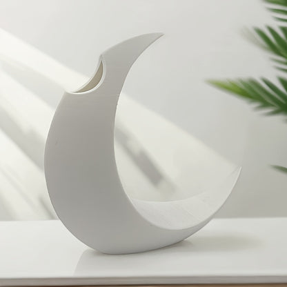 3D Printed Moon-Shaped Vase